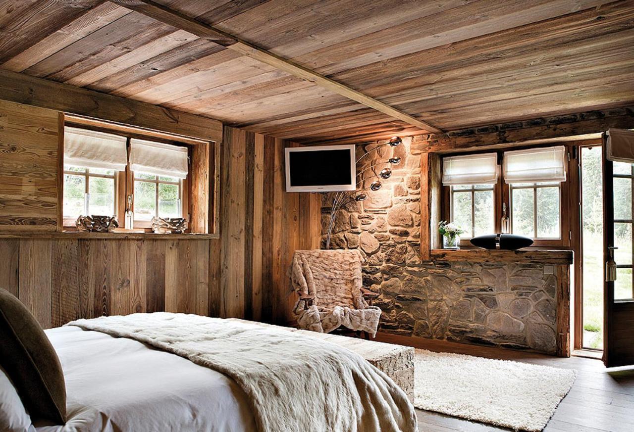 Chalet Javen - 520m2 avec piscine chauffée et home cinéma Megève Extérieur photo