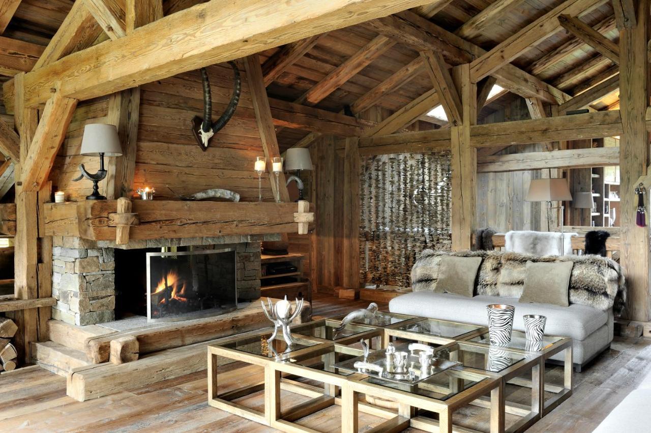 Chalet Javen - 520m2 avec piscine chauffée et home cinéma Megève Extérieur photo